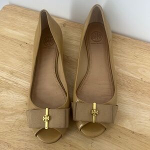 Tory Burch Trudy peep toe flats